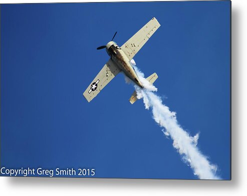 F4f Wildcat Metal Print featuring the photograph F4F by Greg Smith