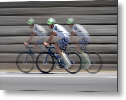  Metal Print featuring the photograph Faster by Andrea Comari