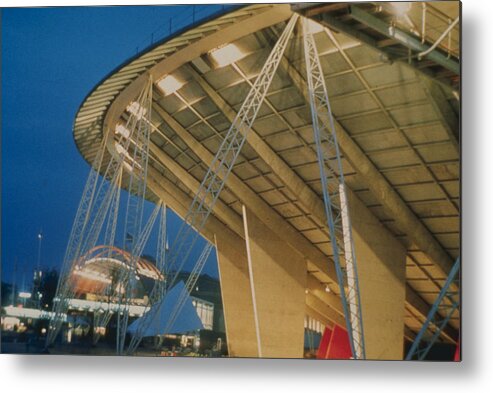 1950-1959 Metal Print featuring the photograph Festival Building by Hulton Archive