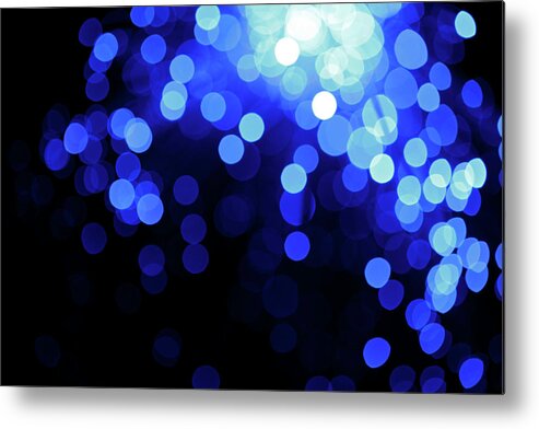 Internet Metal Print featuring the photograph Fiber Optics by Richardvandenberg