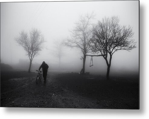 Mood Metal Print featuring the photograph Fog by Durmusceylan