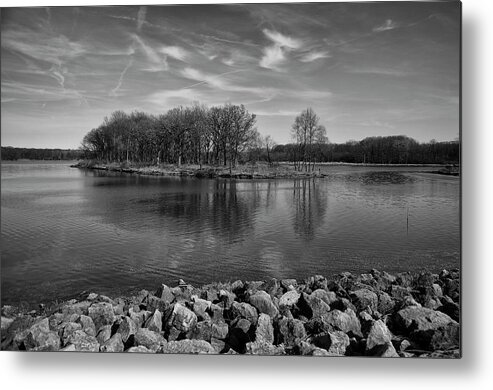 Winterpacht Metal Print featuring the photograph Forest Island by Miguel Winterpacht