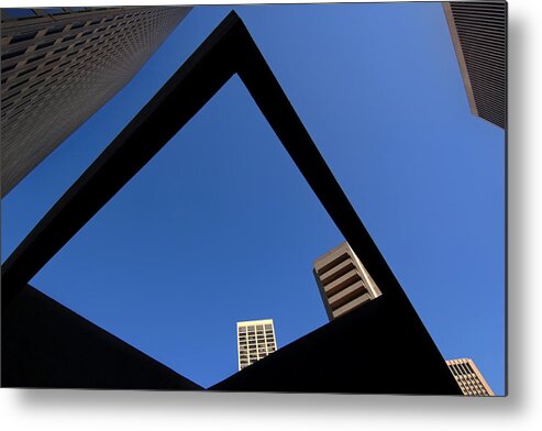 Architecture Metal Print featuring the photograph Frame by Jure Kravanja