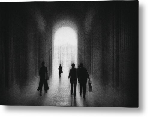 Entrance Metal Print featuring the photograph Free Entry by Roswitha Schleicher-schwarz