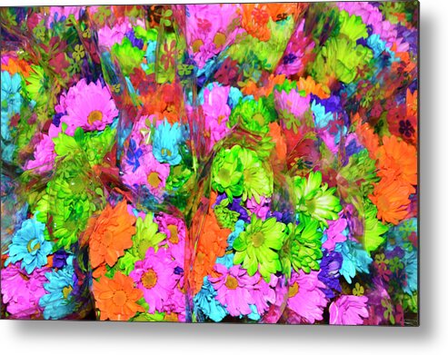 French Floral Metal Print featuring the photograph French Floral by Tom Kelly