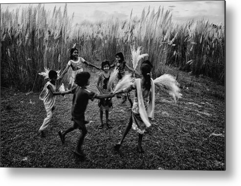 Child Metal Print featuring the photograph Friendship Day by Avishek Das