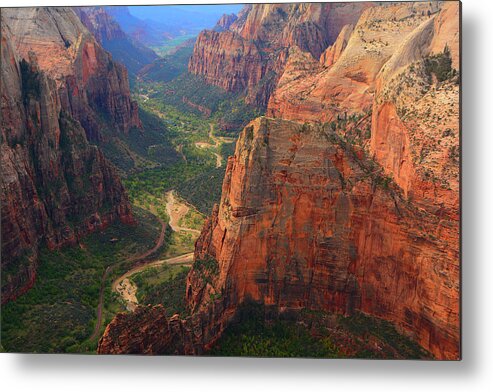 Observation Point Metal Print featuring the photograph From Observation Point by Raymond Salani III