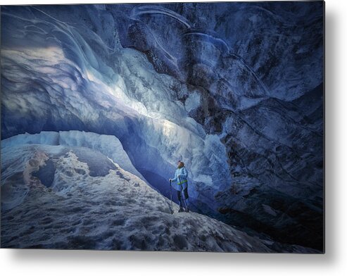 Canada Metal Print featuring the photograph Frozen by Clara Gamito