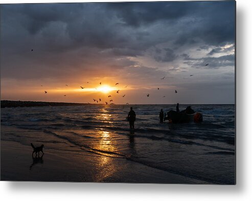 Sunrise Metal Print featuring the photograph Good Morning, Breakfast! by Olivia Popescu