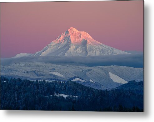 Mountain Metal Print featuring the photograph Goodbye 2021 by Grant Hou