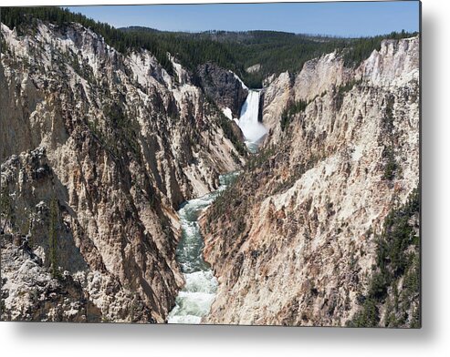 Scenics Metal Print featuring the photograph Grand Canyon Of Yellowstone by Ian Gethings