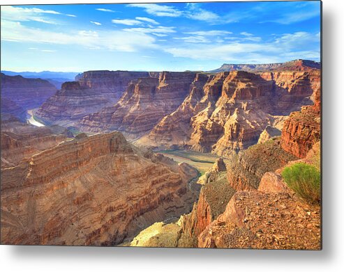 Geology Metal Print featuring the photograph Grand Canyon West, Arizona by Espiegle