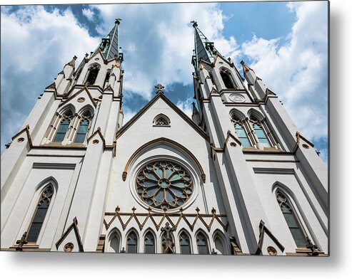 Church Metal Print featuring the photograph Grand Entrance by Joseph Caban