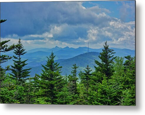 Grandmother Mountain Metal Print featuring the photograph Grandmother Mountain by Meta Gatschenberger