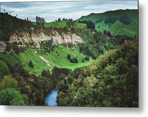 New Zealand Metal Print featuring the photograph In The Valley by Nisah Cheatham