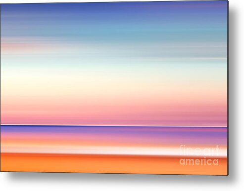 India Metal Print featuring the photograph India Colors - Abstract Wide Daybreak by Stefano Senise