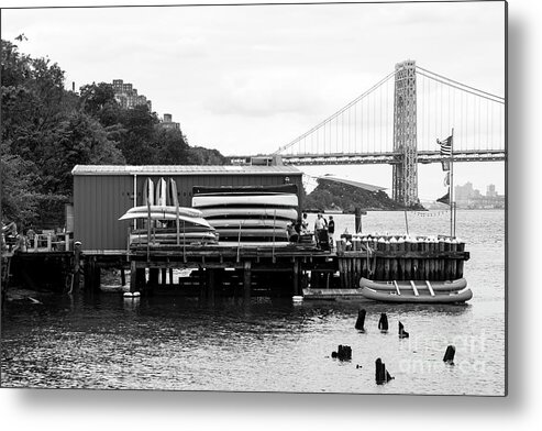 Inwood Metal Print featuring the photograph Inwood Canoe Club by Cole Thompson