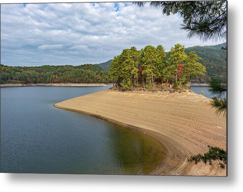 Trees Metal Print featuring the photograph Island of Trees by Joe Leone