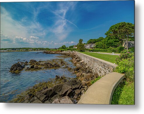 Kennebunkport Metal Print featuring the photograph Kennebunkport The Green Lively Life by Betsy Knapp