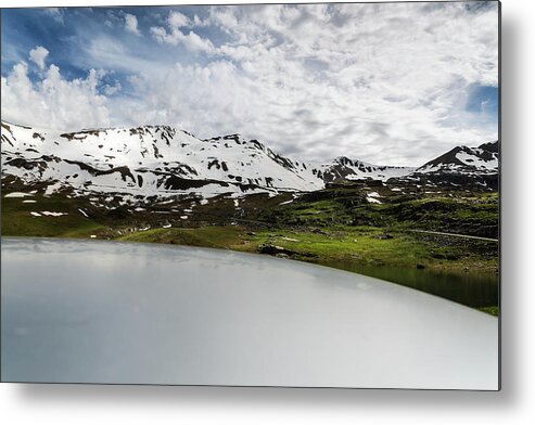 Lake Metal Print featuring the photograph Lake of the Eissaupres - 1 by Paul MAURICE