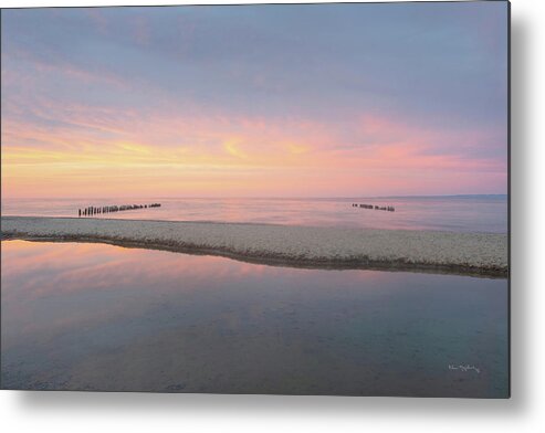 Great Lakes Metal Print featuring the photograph Lake Superior Beach Iv by Alan Majchrowicz