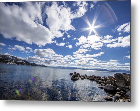 Lake Tahoe Water Metal Print featuring the photograph Lake Tahoe 3 by Rocco Silvestri