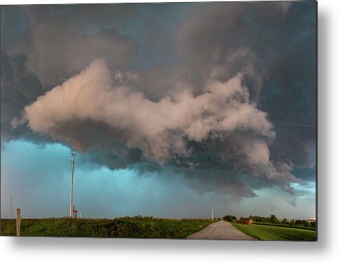 Nebraskasc Metal Print featuring the photograph Late June Chase Day 042 by Dale Kaminski