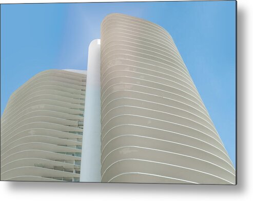 Architecture Metal Print featuring the photograph Layers by Linda Wride
