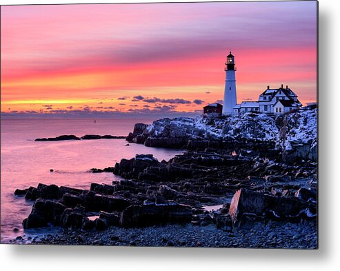 Light Of Dawn Metal Print featuring the photograph Light Of Dawn by Michael Blanchette Photography