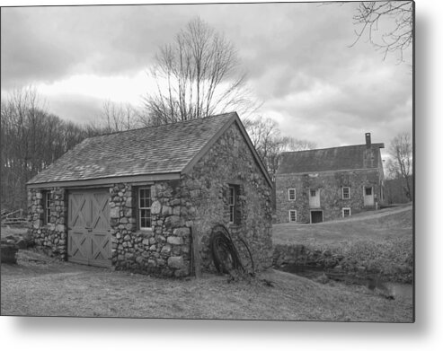 Waterloo Village Metal Print featuring the photograph Lock House and Store - Waterloo Village by Christopher Lotito