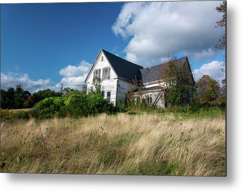 Lot 49 Metal Print featuring the photograph Lot 49 Abandoned House by Douglas Wielfaert
