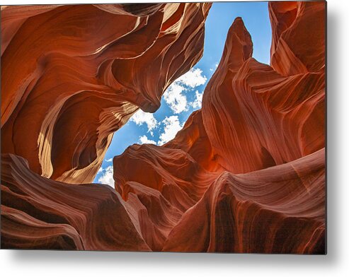  Metal Print featuring the photograph Lower Antelope Canyon by Shin Woo Ryu