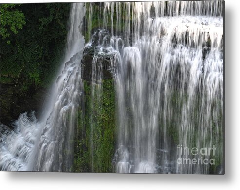 Burgess Falls Metal Print featuring the photograph Lower Falls 2 by Phil Perkins