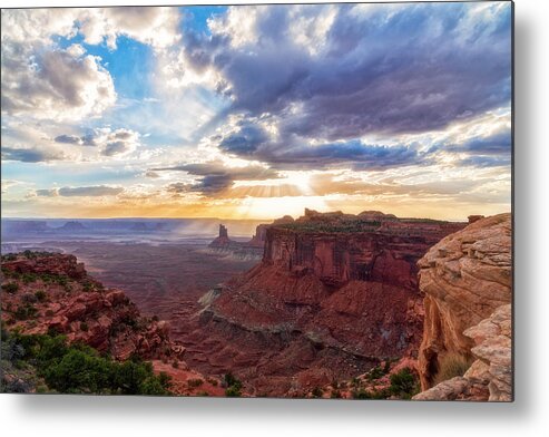 Sunset Metal Print featuring the photograph Luminous by Russell Pugh