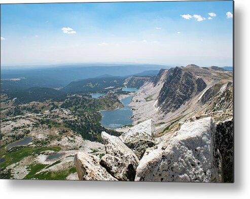 Mountain Metal Print featuring the photograph Medicine Bow Peak by Nicole Lloyd