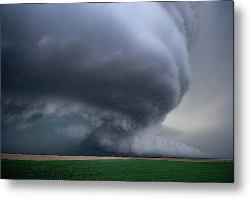 Mesocyclone Metal Print featuring the photograph Mesocyclone by Wesley Aston
