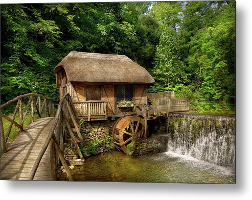 Gomez Mill Metal Print featuring the photograph Mill - Dard Hunter Mill by Mike Savad