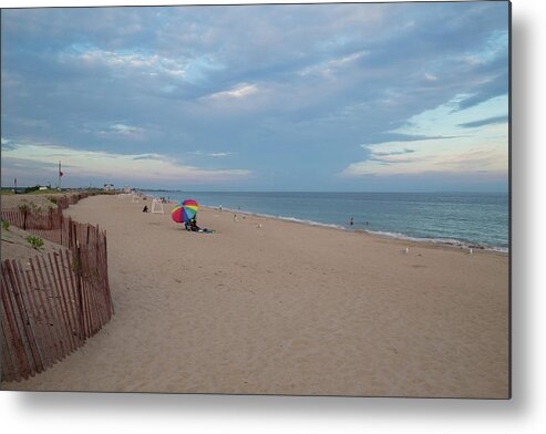 Misquamicut Metal Print featuring the photograph Misquamicut Shoreline by Kirkodd Photography Of New England