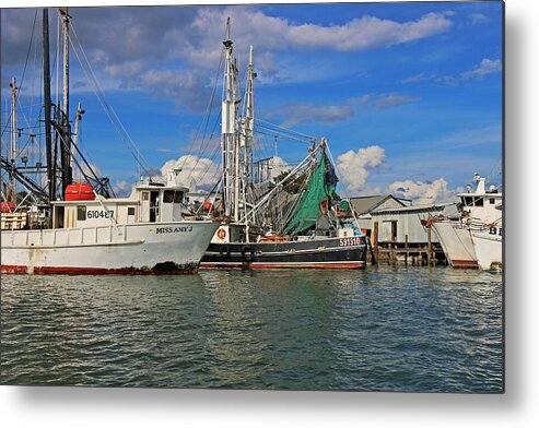 Boat Metal Print featuring the photograph Miss Amy J by Michiale Schneider