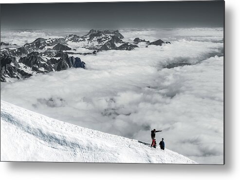 Summit Metal Print featuring the photograph Mission Possible by Wei (david) Dai