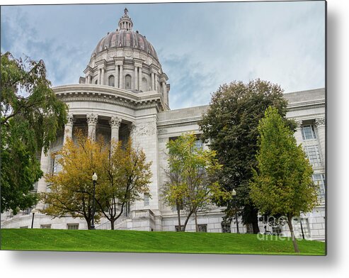 Jefferson City Metal Print featuring the photograph Missouri State Capitol by Jennifer White