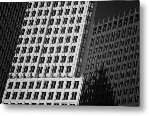 Architecture Metal Print featuring the photograph Modern Castels by Jeroen Van De Wiel