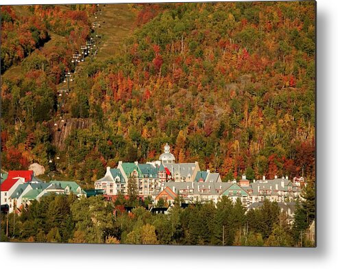 Outdoors Metal Print featuring the photograph Mont Tremblant Quebec, Canada by Alan Marsh / Design Pics