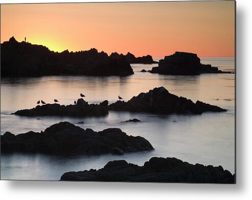 Monterey Beach Metal Print featuring the photograph Monterey_3-67 by Moises Levy