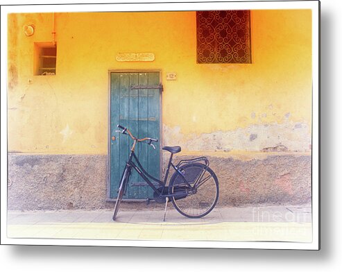 Bikes Metal Print featuring the photograph Monterosso 5 by Becqi Sherman