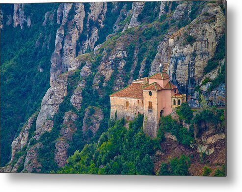 Tranquility Metal Print featuring the photograph Montserrat by Albert Photo