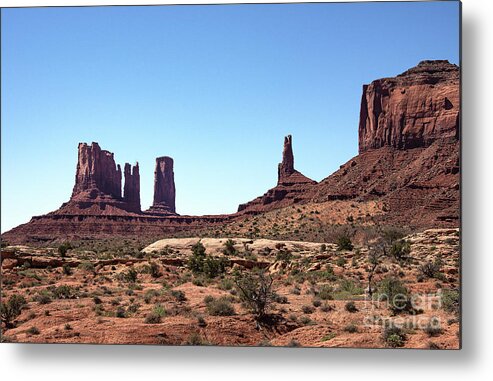 Monument Cluster Metal Print featuring the photograph Monument Cluster by Mae Wertz