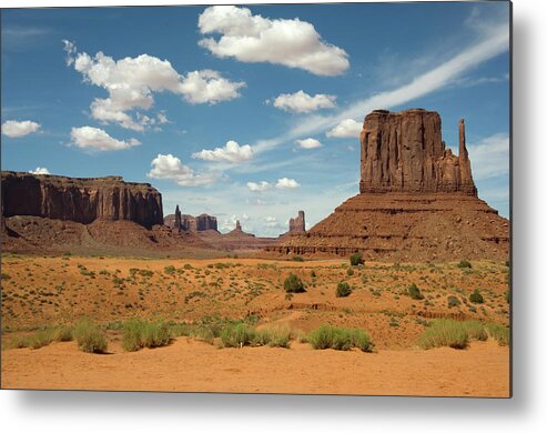 Scenics Metal Print featuring the photograph Monument Valley Navajo National Park by Stevenallan