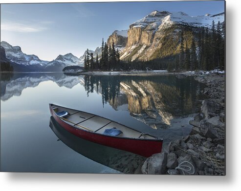 Spirit Metal Print featuring the photograph Morning Moment by Evgeny Chertov