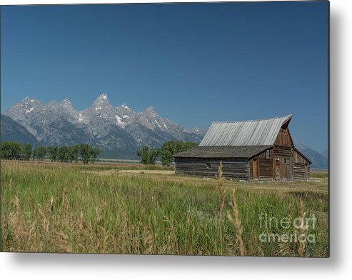 Molton Barn Metal Print featuring the photograph Moulton Barn 1 by Tim Mulina